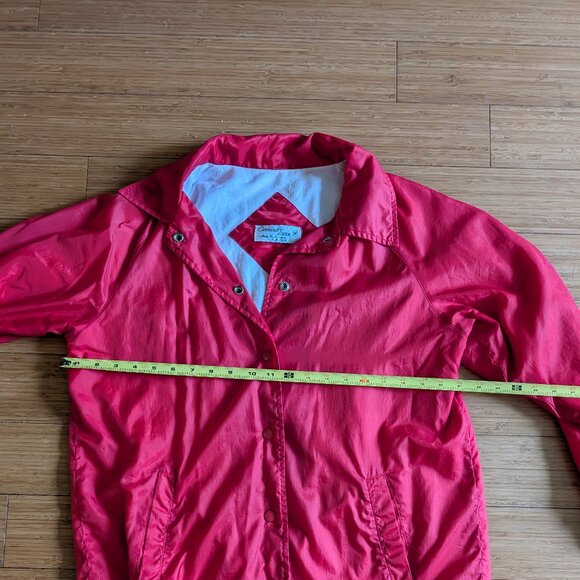 Vintage Red Windbreaker - Vintage 90s Size Medium - Picture 8 of 8